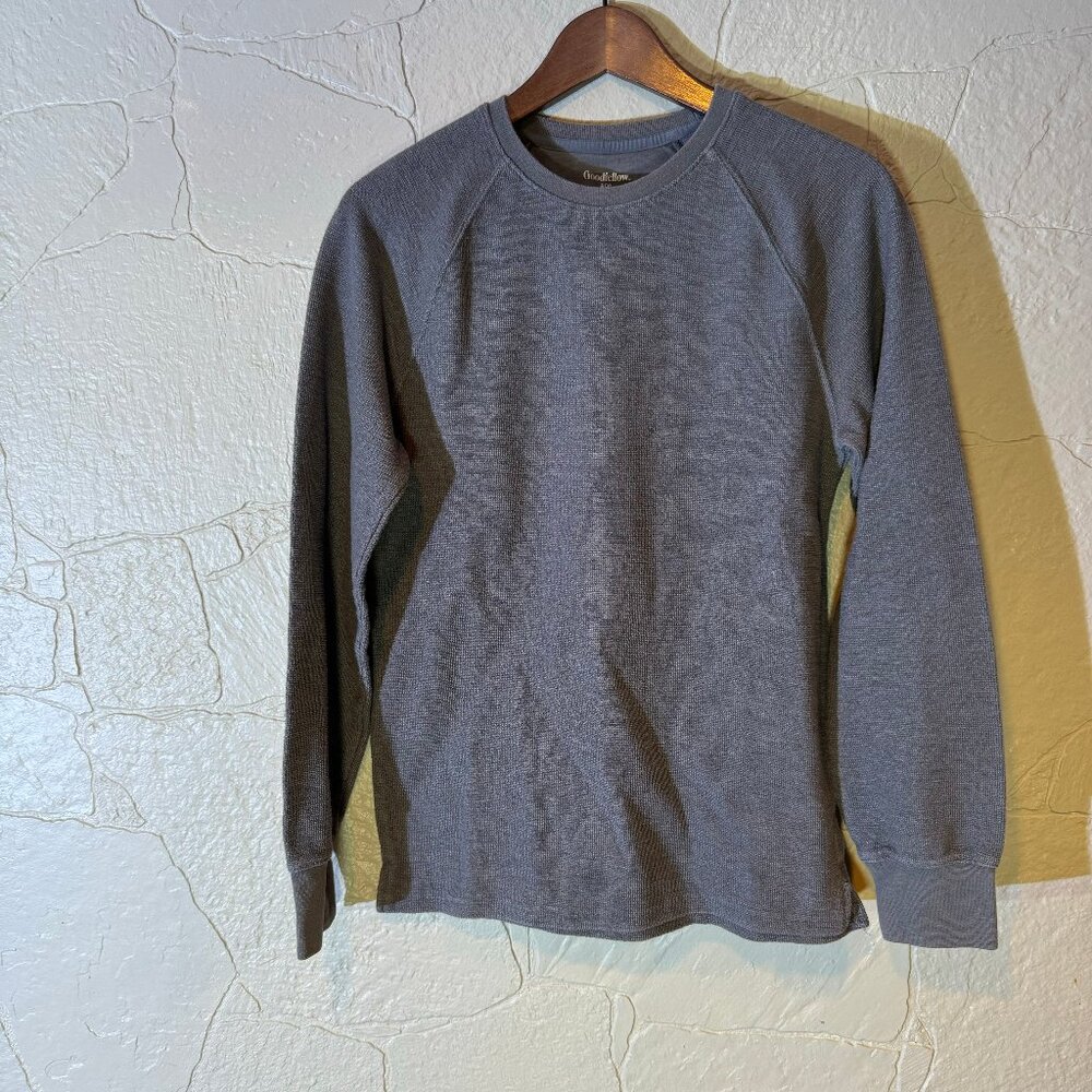 Goodfellow & Co - Gray longsleeve knit top - Men's Small